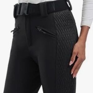 GSOU SNOW Black Ski Snow Pants